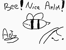 Drawn comment by Aoi
"Bee! Nice Anni!"