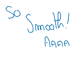 Drawn comment by Aoi
"So Smooth!   AAAAA"