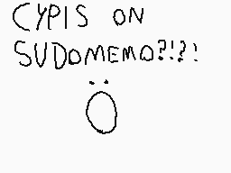 Drawn comment by Dominik
"CYPIS ON SUDOMEMO?!!? ~O~"