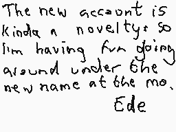 Drawn comment by Ede
