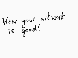 Drawn comment by Dee