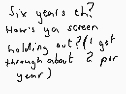 Drawn comment by Dee