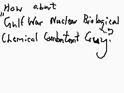 Drawn comment by Dee