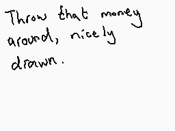 Drawn comment by Dee