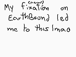 Drawn comment by Ninten