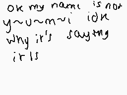 Drawn comment by sophia