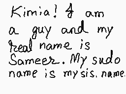 Drawn comment by ♥SAMRAN♥