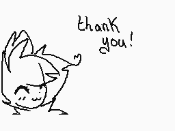 Drawn comment by Blue Eevee
"thank you!"