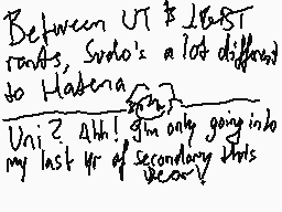 Drawn comment by NcManic