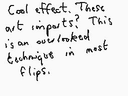 Drawn comment by Dee