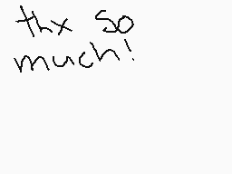 Drawn comment by ◎SaSr◎
"thx so much!"