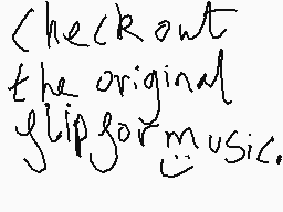 Drawn comment by Shrimpop
"check out the original flipform music."