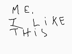 Drawn comment by nicky