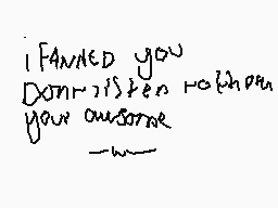 Drawn comment by pixie,dust