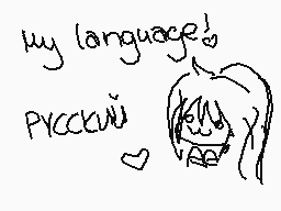 Drawn comment by Mimi♥
"my language! Russian!"