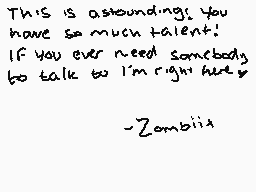 Zombiiさんのコメント