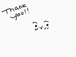 Drawn comment by nikki
"Thank you!!"