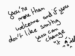 Drawn comment by  ◆Aria♦