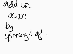 Drawn comment by St☆rry
"add ur x in by fining it q1'"