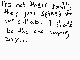 Drawn comment by P∞rlyDrawn