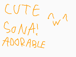 Drawn comment by BloomTails
"CUTE SO NA! ADORABLE"