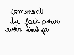 Drawn comment by DarkBoy