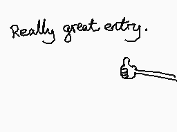 Drawn comment by mrjohn
"Really great entry."