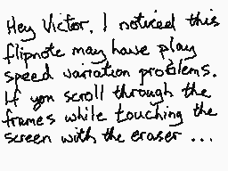 Drawn comment by mrjohn