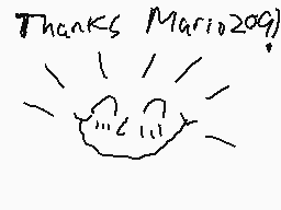 Drawn comment by Roan
"Thanks Mario209)"