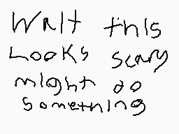 Drawn comment by lucky