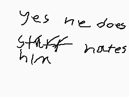 Drawn comment by lucky