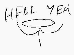 Drawn comment by jasperfn
"HELLO YEAH"