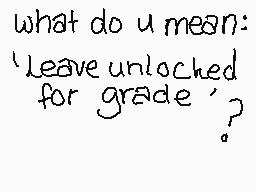 Drawn comment by JadeSummer