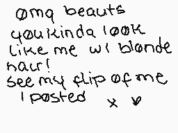 Drawn comment by ♥JadeS±