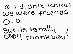 Drawn comment by ♥JadeS±