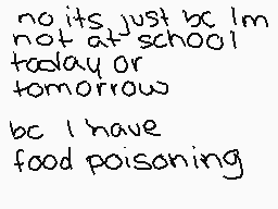 Drawn comment by •QveenJade