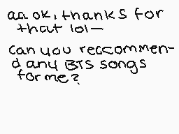 Drawn comment by •QveenJade