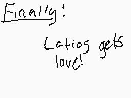 Drawn comment by Ìophoney
"Finally! Latinos gets love!"