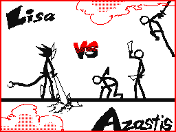 Lisa vs Azastis【Stick fights】