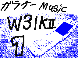 ガラケーMusic W31K2 1