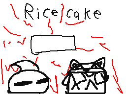 sitan eats a rice cake