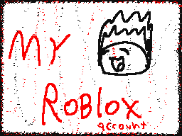 my roblox account