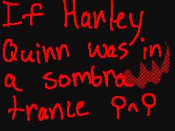 Flipnote stworzony przez Harley Q.