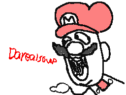 Mario and Luigi's goofy faces