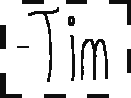 Flipnote stworzony przez Tim