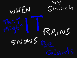 When It Rains It Snows MV