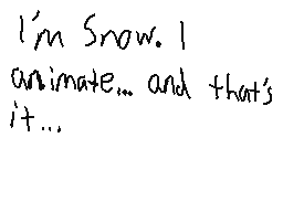 Flipnote von Snow