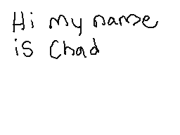 Flipnote de Chad