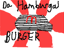 McDony's Hamburgal Burger