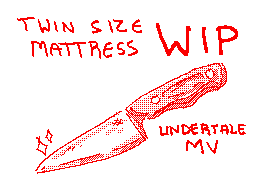 Twin Size Mattress - Undertale WIP